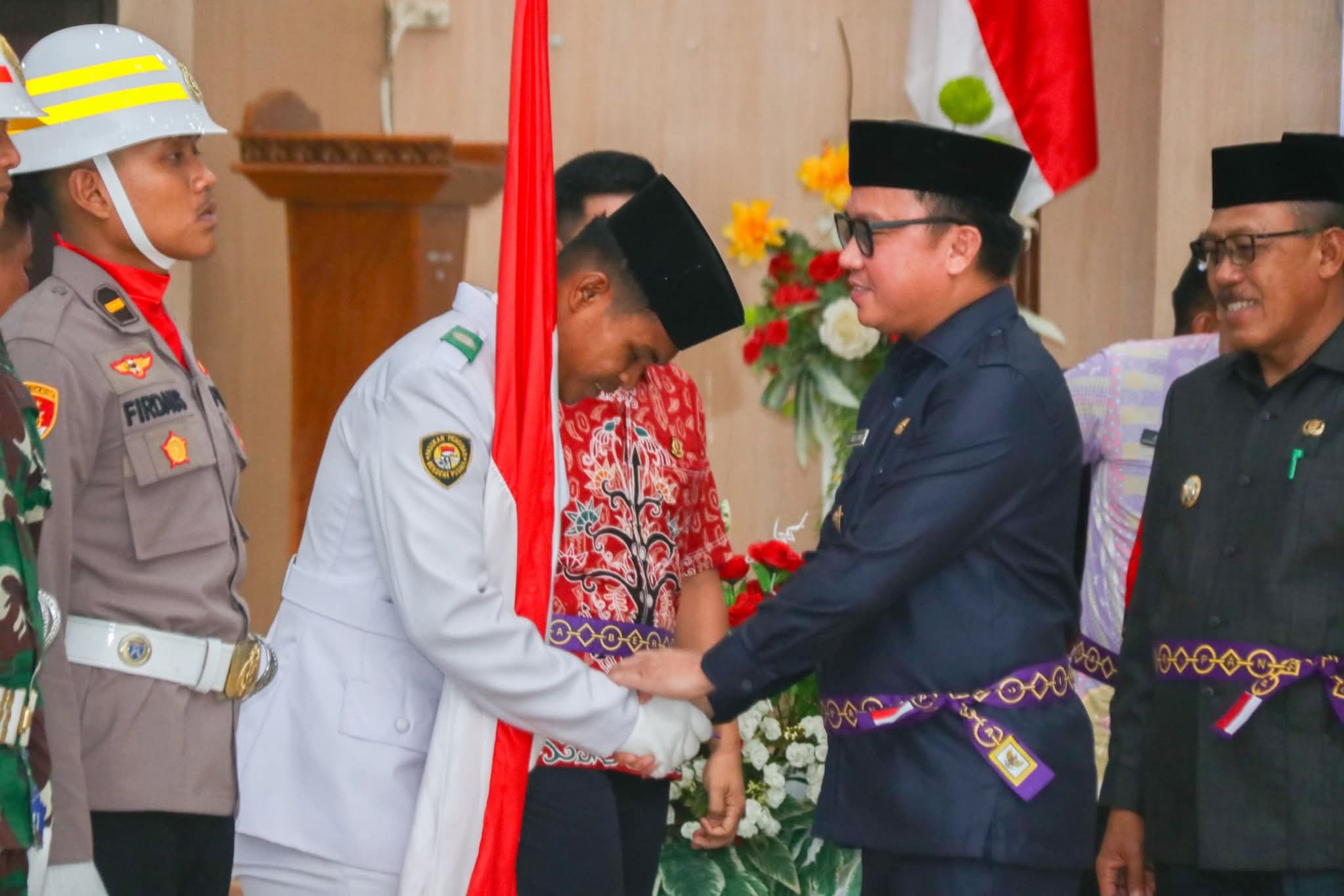 30 Anggota Paskibraka Morowali Utara Dikukuhkan