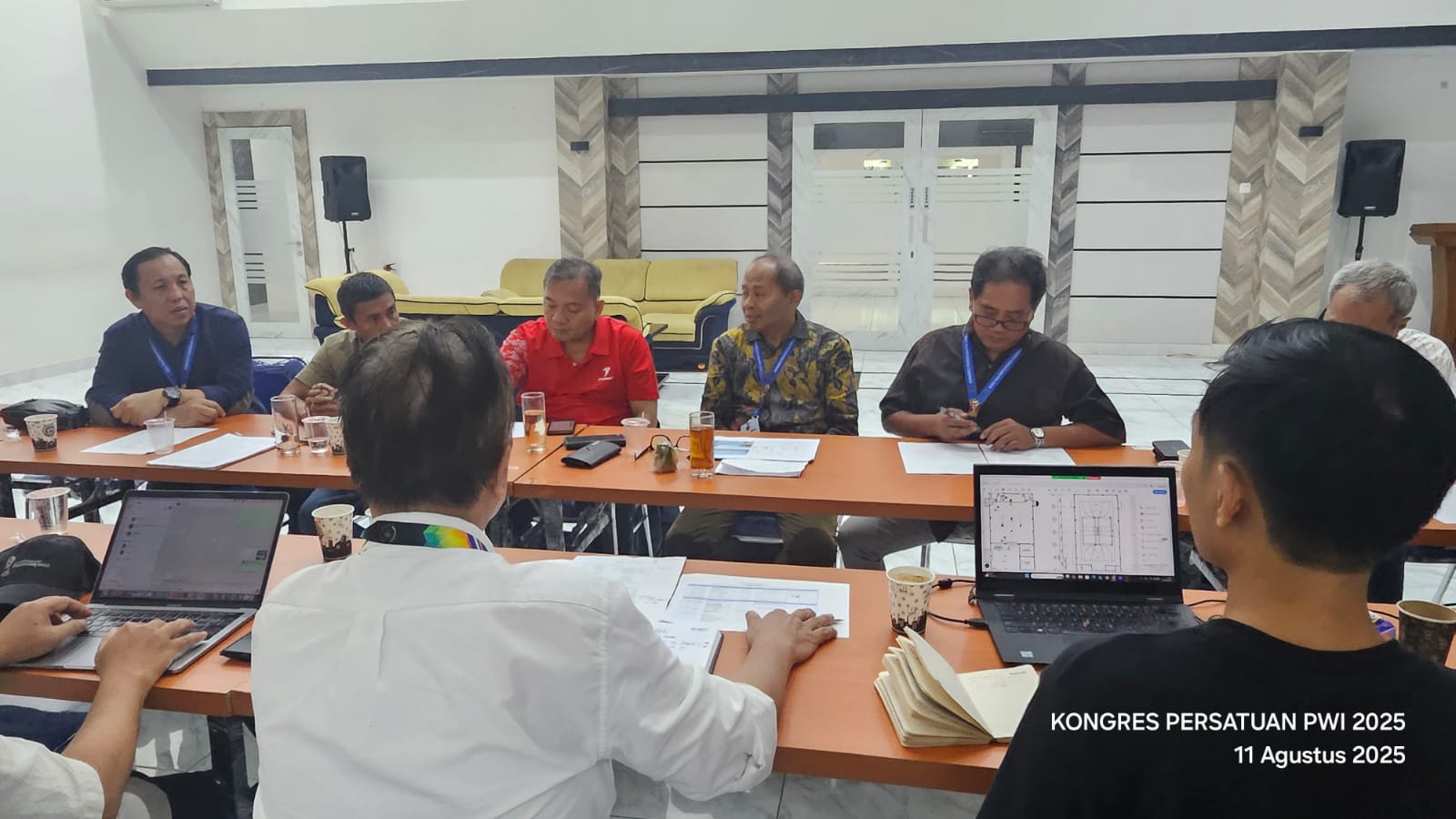 Panitia Matangkan Persiapan Kongres PWI di BPPTIK Komdigi Cikarang