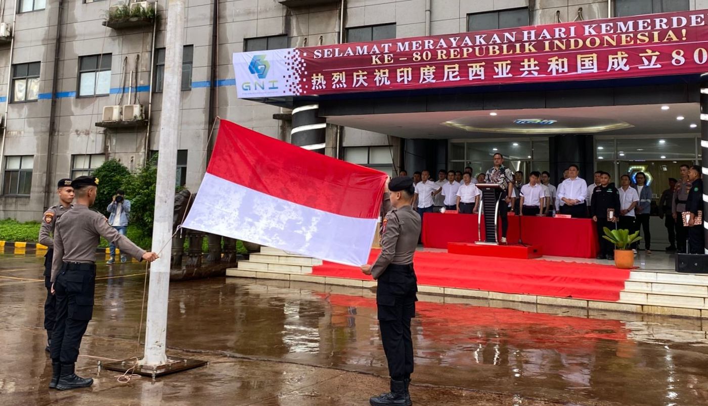 PT GNI Upacara HUT ke 80 RI, Pekerja Harus Budayakan Gotong Royong