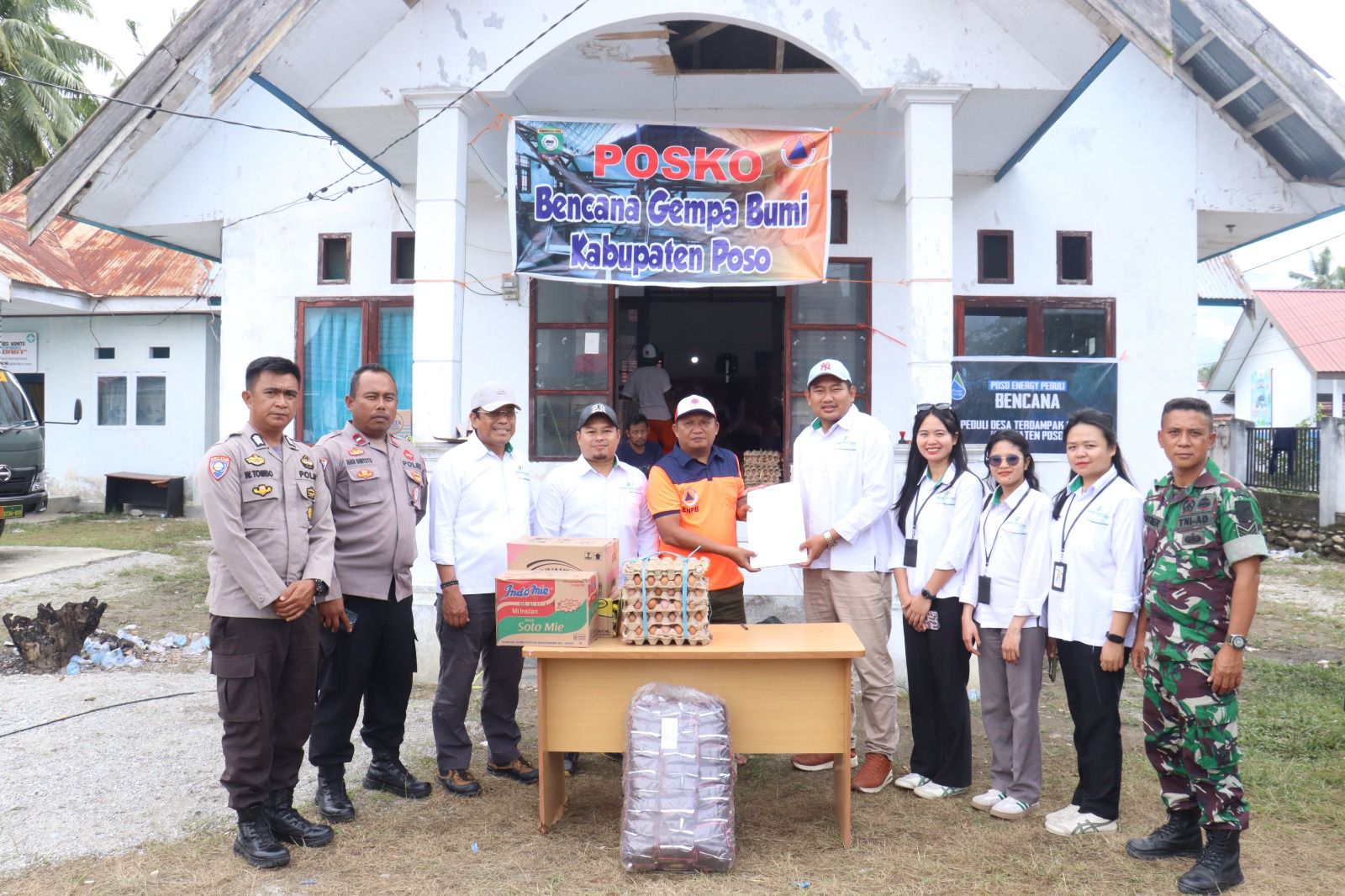 Lewat Project Poso, Badan Bank Tanah Beri Bantuan bagi Warga Terdampak Gempa