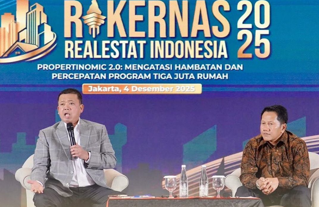 Rakernas REI 2025, Menteri Nusron Ajak Pelaku Industri Perumahan Tidak Lagi Manfaatkan Lahan LP2B