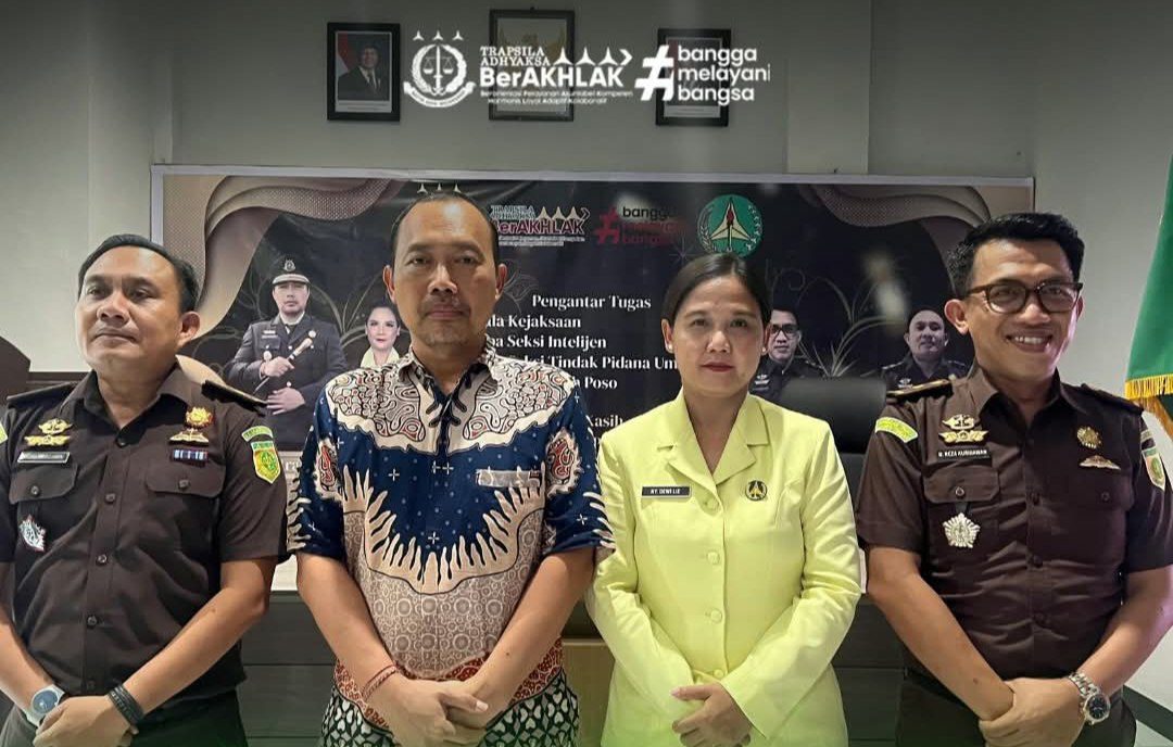 Tiga Pejabat Teras Kejari Poso Tempati Pos Baru