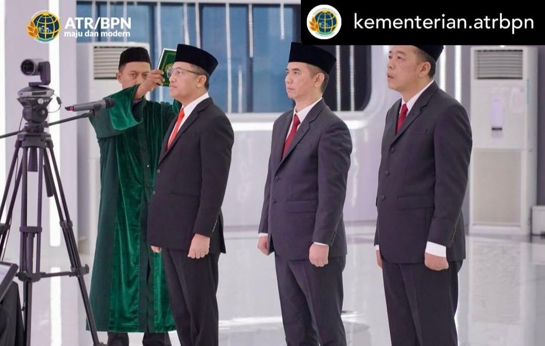 Lantik JPT Pratama Kementerian ATR/BPN, Menteri Nusron: Tour of Duty untuk Cegah Moral Hazard