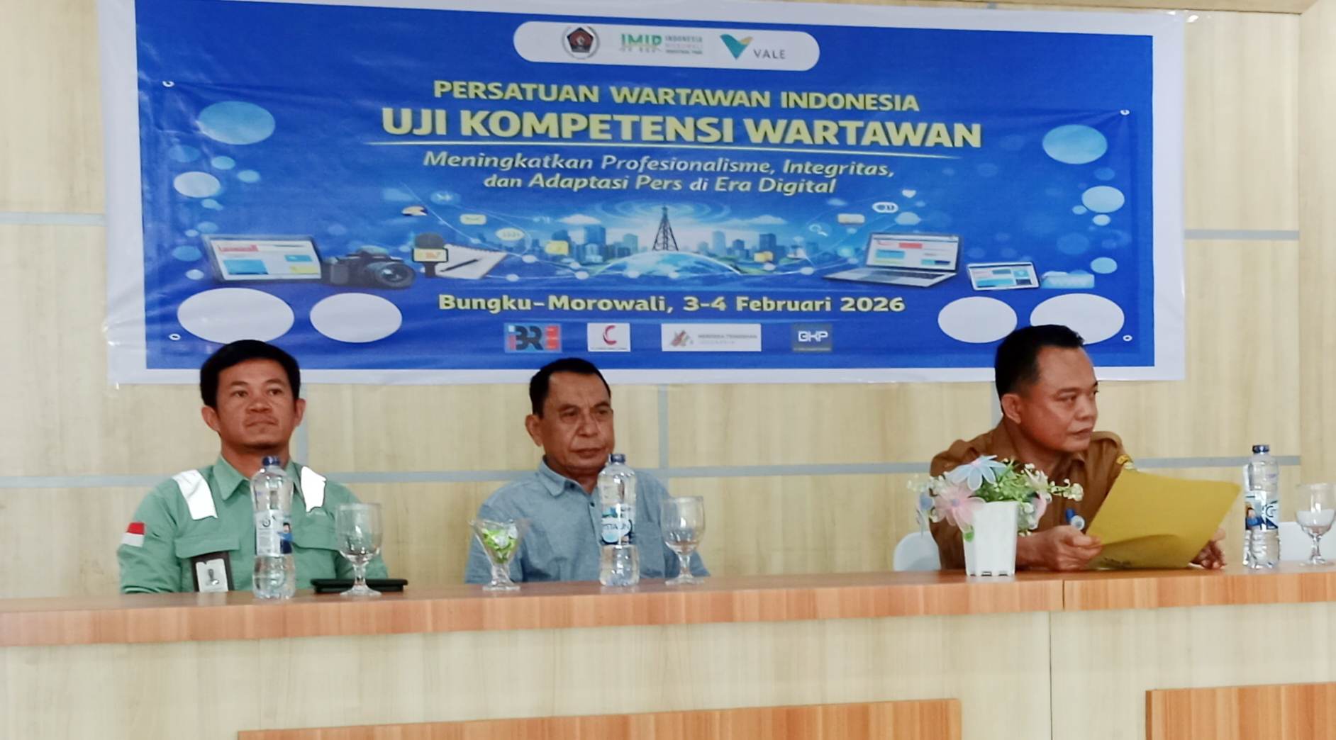 Tingkatkan Profesionalisme, 14 Wartawan di Morowali Ikuti UKW PWI Sulteng