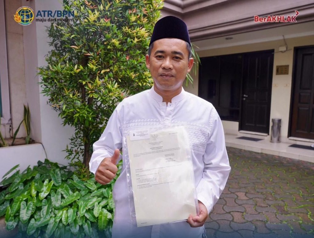 Bencana Alam Datang Tanpa Permisi, Sertipikat Elektronik Jadi Pilihan karena Beri Rasa Aman