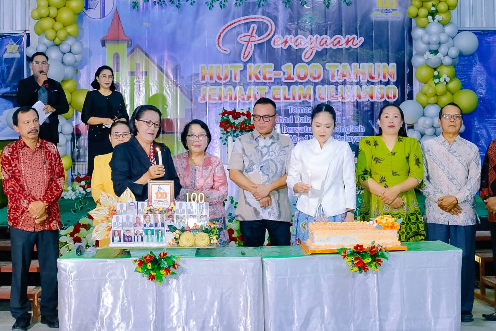 HUT ke 100 GKST Elim Uluanso, Bupati Delis: Iman Harus Tetap Berdiri di Tengah Tantangan Zaman