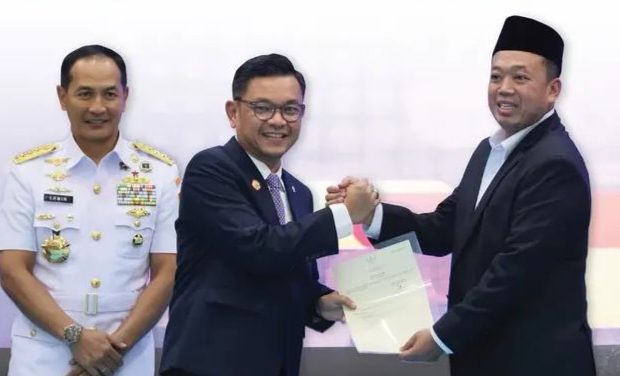 KADO HUT KE-61: Lemhannas RI Resmi Kantongi Sertipikat Hak Pakai Seluas 11.860 M² dari Kementerian ATR/BPN