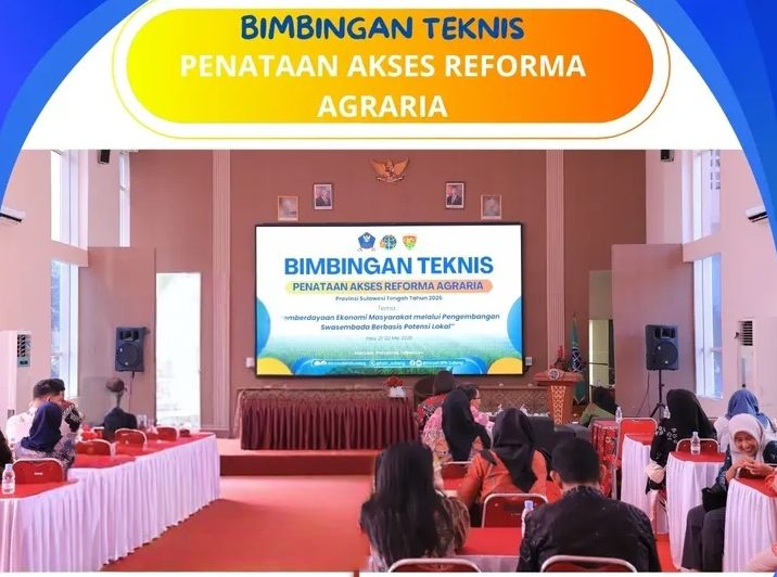 Optimalkan Reforma Agraria, Kantah Poso Ikuti Bimtek Pemberdayaan Ekonomi Potensi Lokal