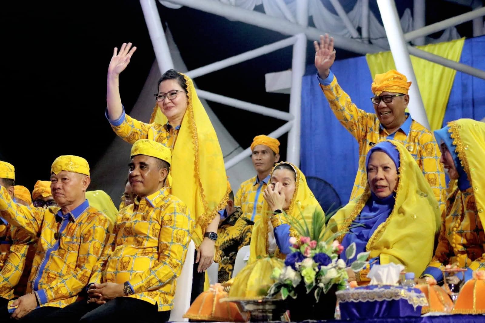 Hadiri Pembukaan MTQ XXXI Sulteng di Sigi, Bupati Verna Beri Dukungan Penuh Kafilah Poso
