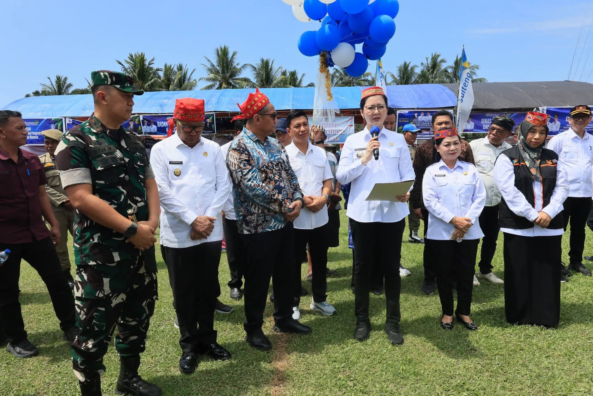 Bupati Poso Buka Festival Bunga Desa 2026, Hadirkan Pelayanan Publik