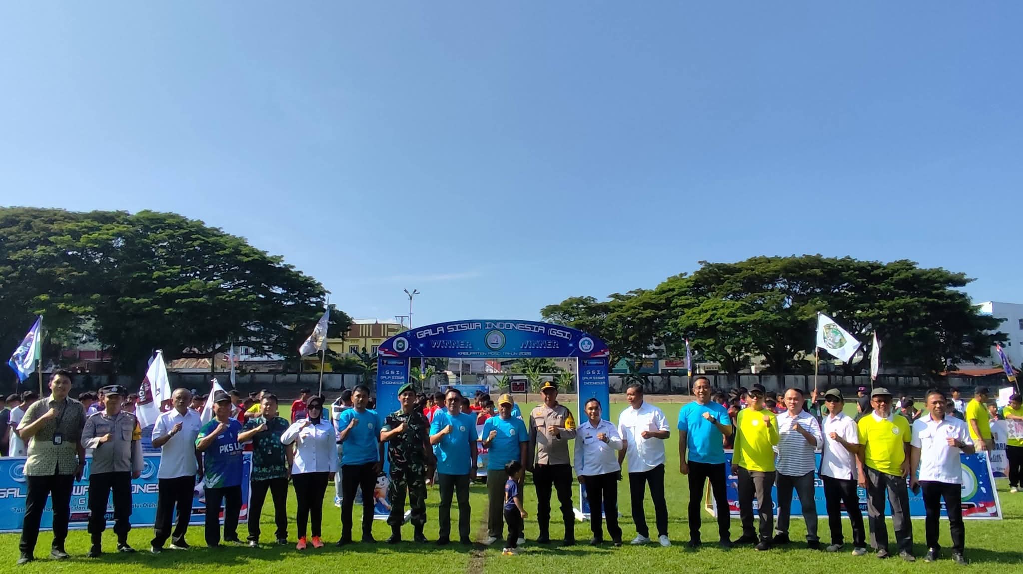 Pemkab Poso Buka Gala Siswa Indonesia 2026, Jaring Bibit Atlet Sepak Bola