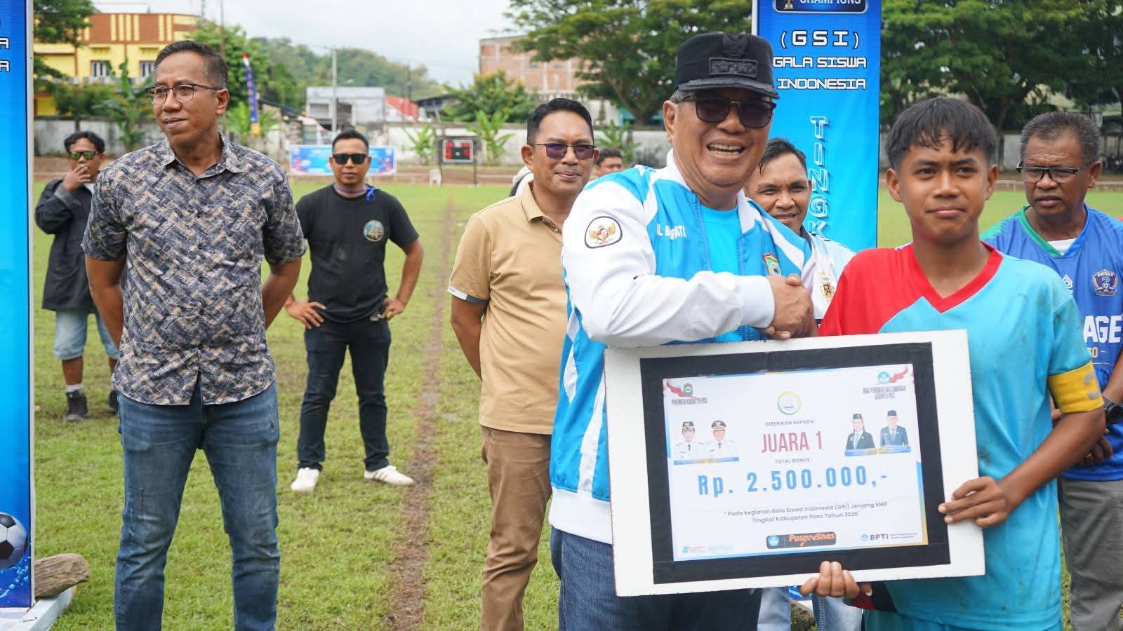 Gala Siswa Indonesia SMP Poso 2026 Resmi Ditutup, Rayon 6 Pattimura Keluar Sebagai Juara