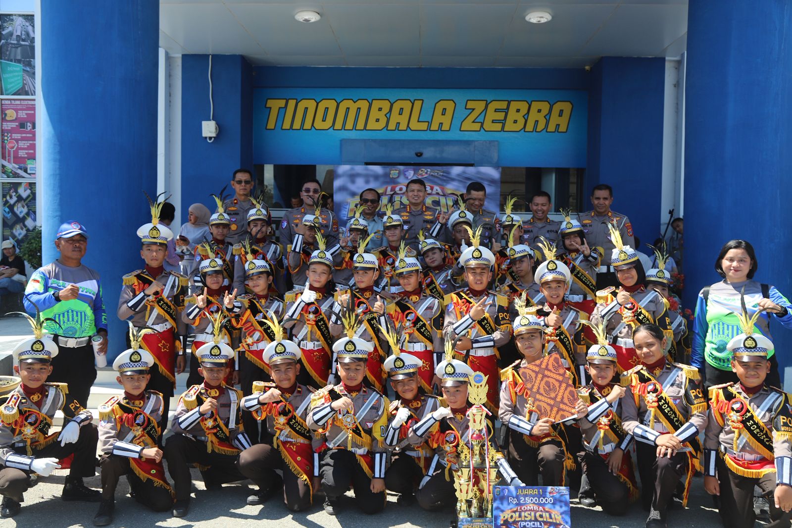 Pocil Polres Morowali Utara Sabet Juara I di Ajang Korlantas Polri