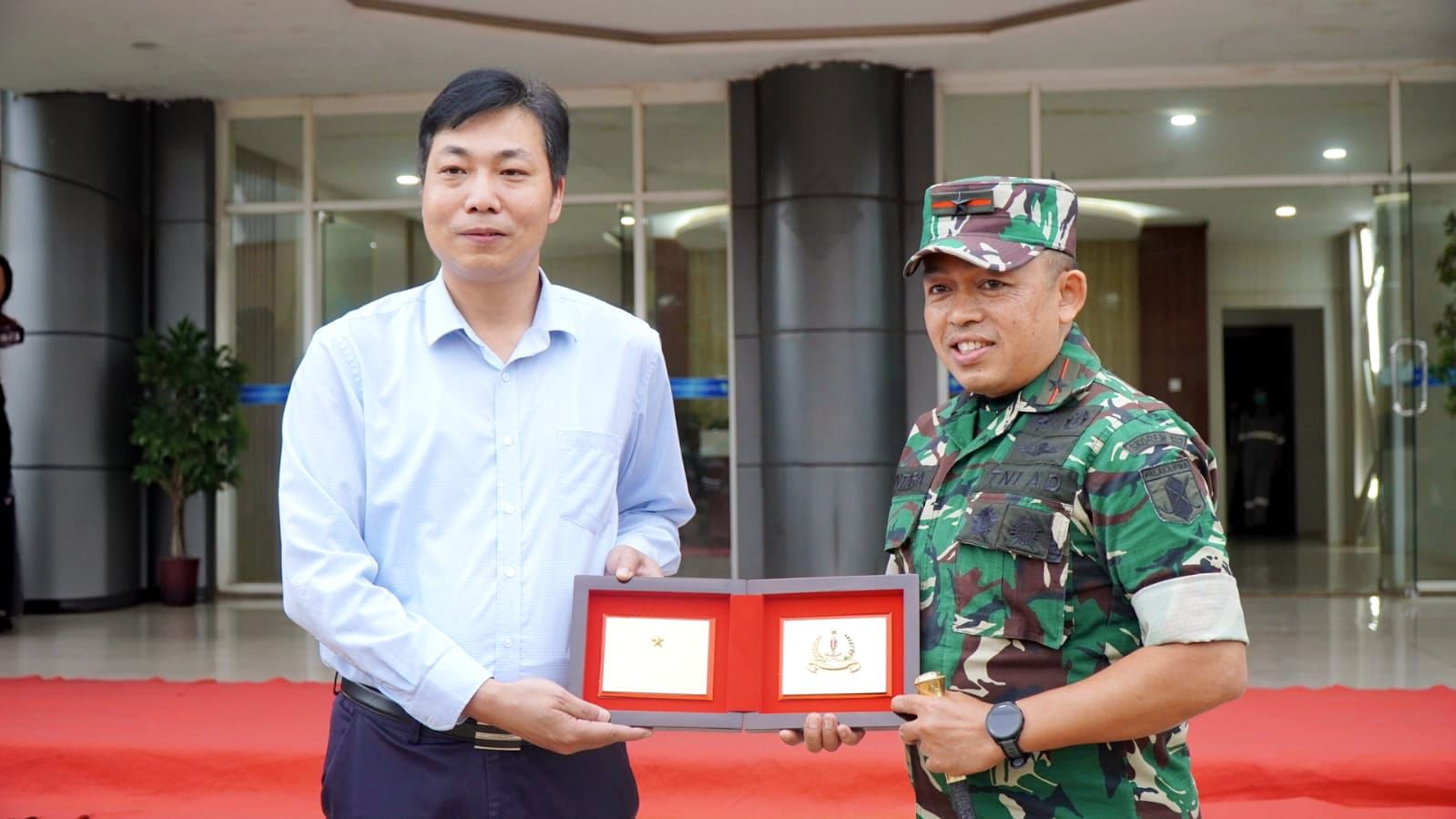 Perkuat Sinergi, Danrem 132/Tadulako Kunjungi PT GNI