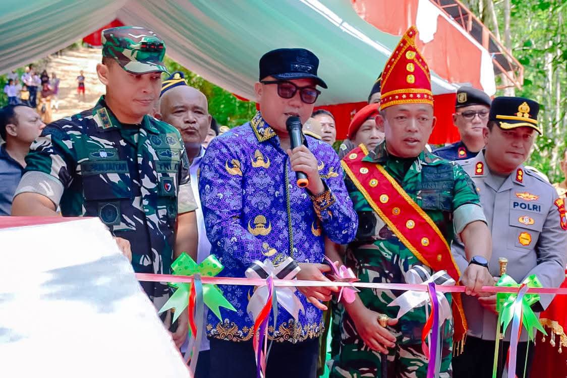 Jembatan Perintis Garuda Buka Akses Baru di Morowali Utara