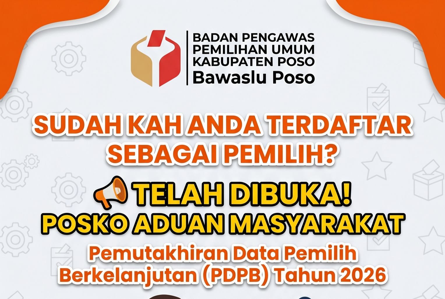 Jamin Hak Pilih Warga, Bawaslu Poso Buka Posko Aduan Pemutakhiran Data Pemilih Berkelanjutan 2026