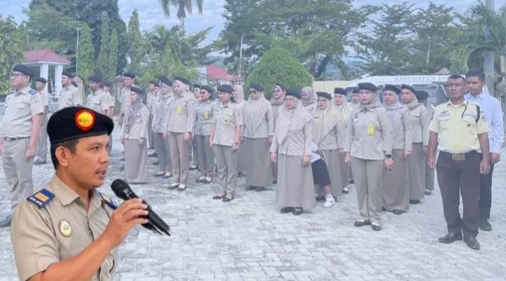 Jaga Kualitas Kinerja, Kantor Pertanahan Poso Gelar Apel Pagi Guna Perkuat Disiplin Pegawai