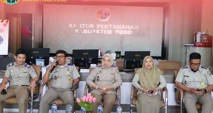 Wujudkan Pelayanan Bersih, Kantah Poso Sosialisasi Anti Korupsi