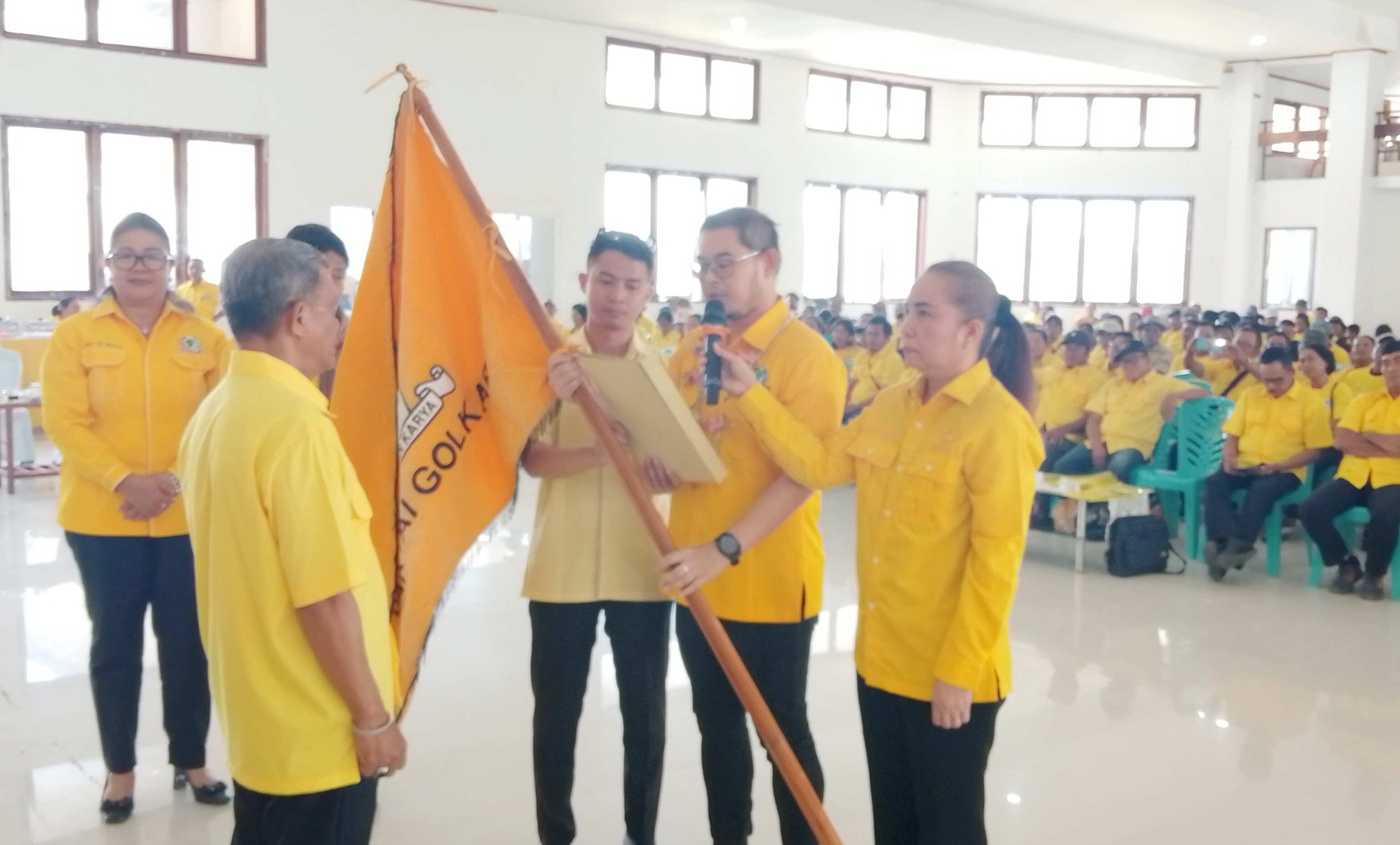 DPD Golkar Poso Resmi Lantik Pengurus 6 Kecamatan di Wilayah Pamona Bersaudara