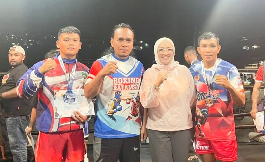 Katamso Boxing Camp Poso Sabet Dua Medali di Kejuaraan Tinju Piala Ketua Pertina Banggai II