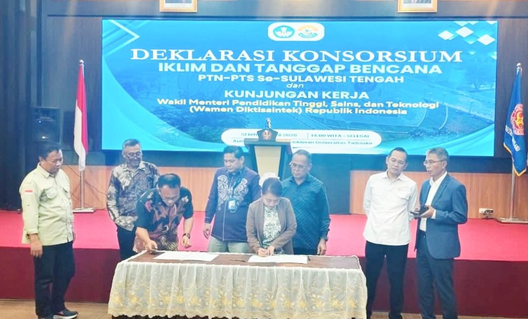 Perkuat Tanggap Bencana, Rektor UNSIMAR Hadiri Deklarasi KITA SULTENG di Palu