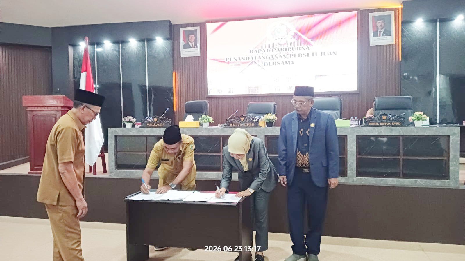 DPRD dan Pemkab Morut Setujui Ranperda Pertanggungjawaban APBD 2025