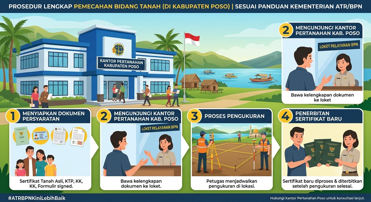 Ingin Memecah Bidang Tanah? Simak Prosedur Lengkap dari Kementerian ATR/BPN