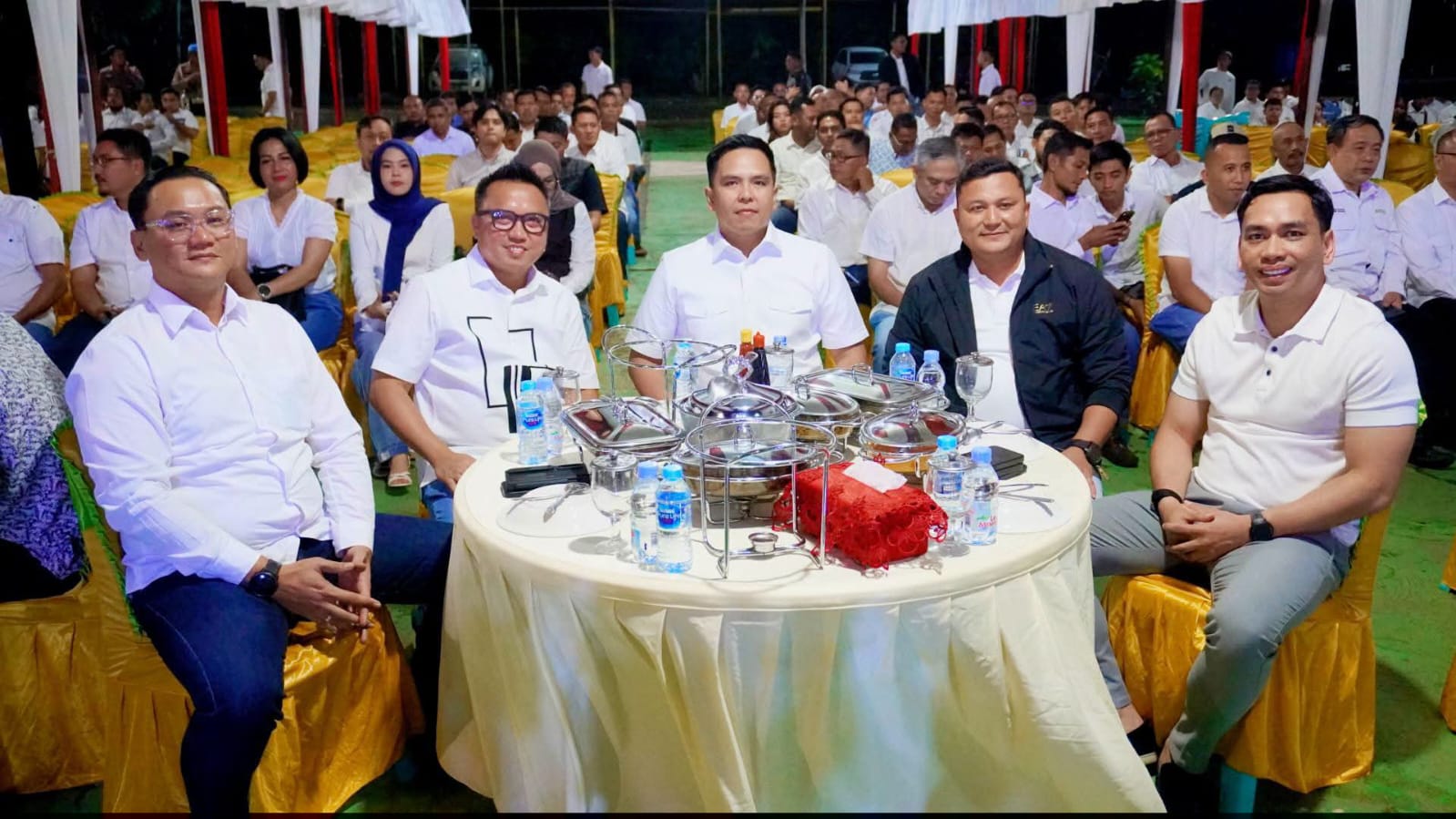 Bupati Delis Hadiri Kenal Pamit Kapolres Morut, Tekankan Sinergitas Daerah