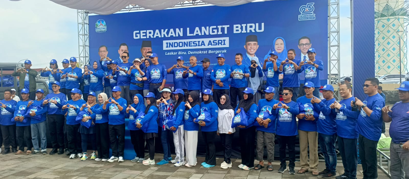 “Kick Off” Rangkaian HUT Demokrat Sulteng ke-25 Dihelat di Morowali