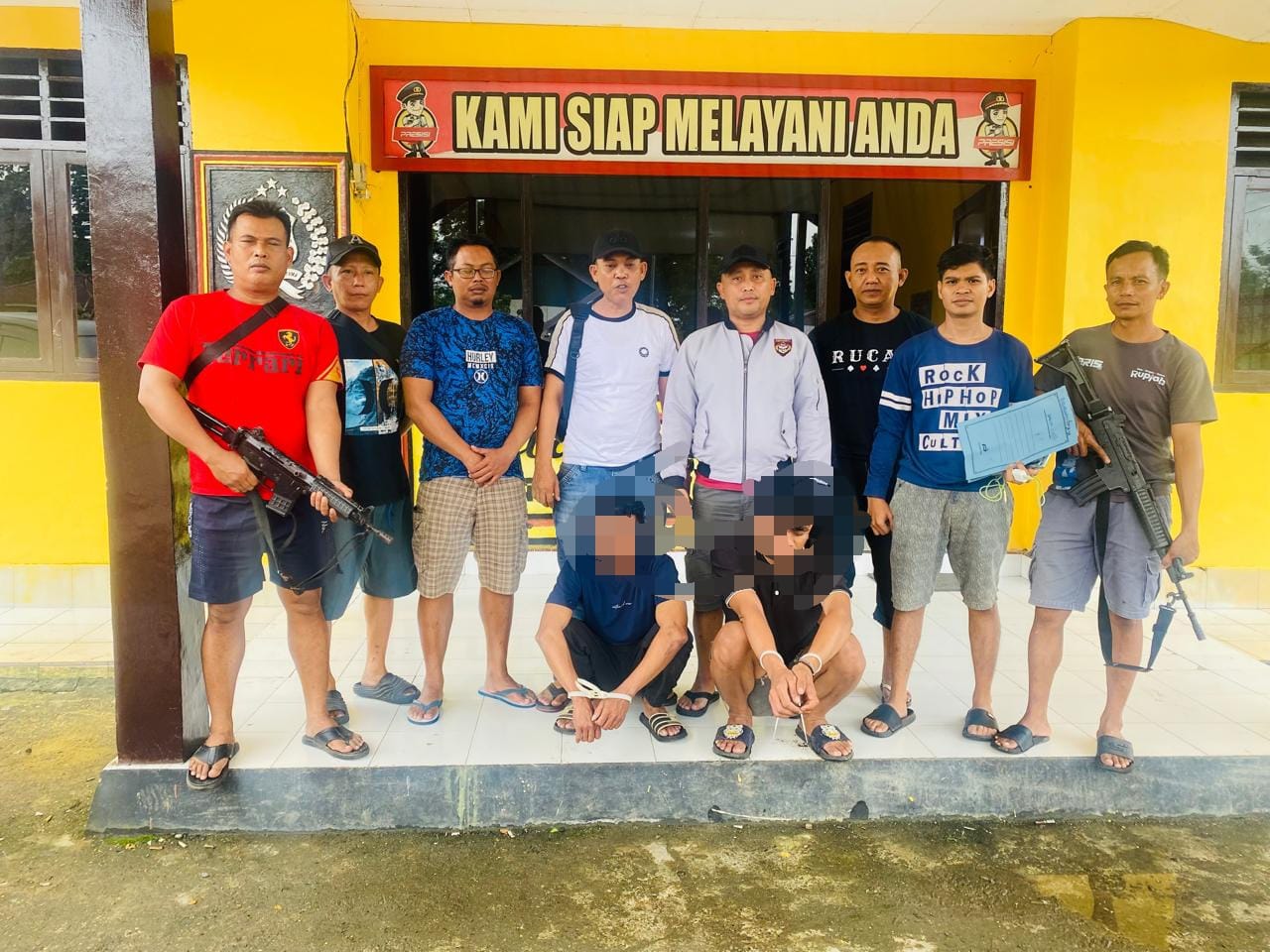 Polsek Bungku Utara Amankan 2 Pelaku Narkoba