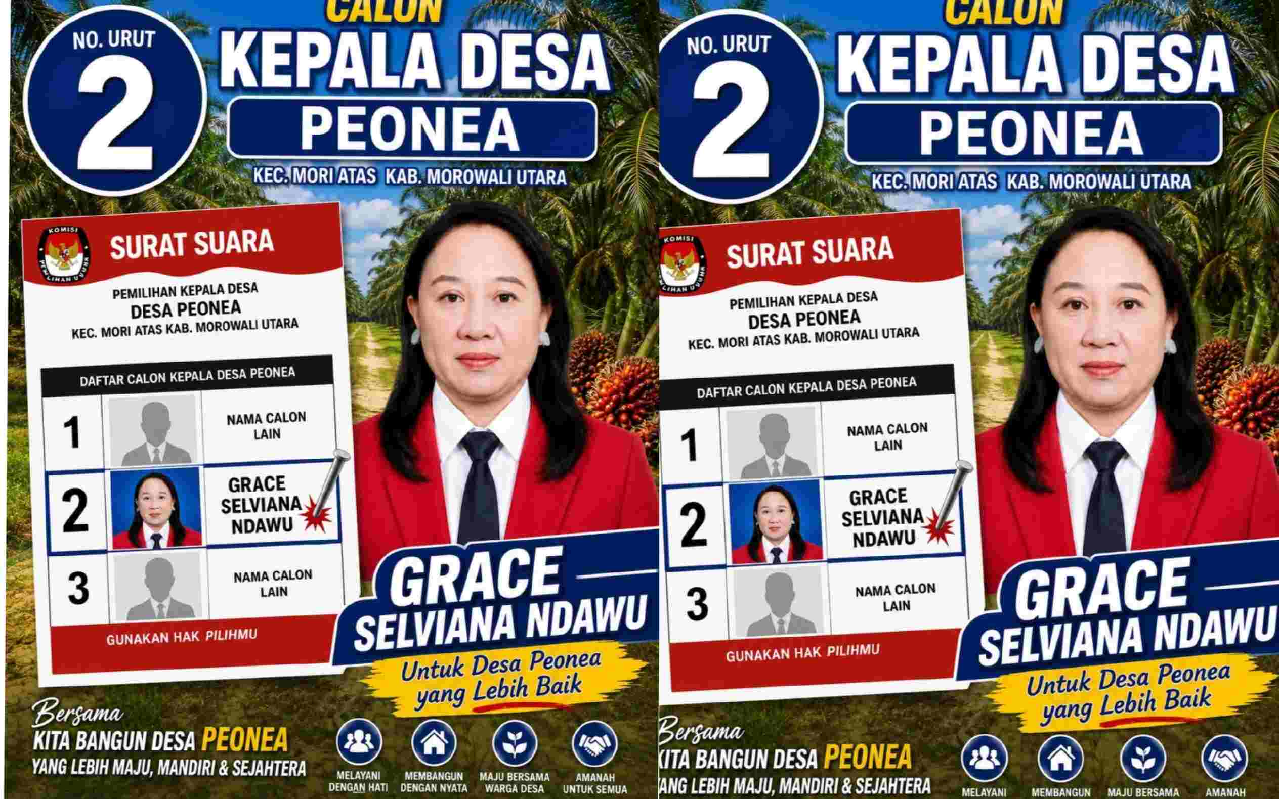 Bidan Selly Jadi Calon Kepala Desa Perempuan Pertama, Siap Bawa Kemajuan