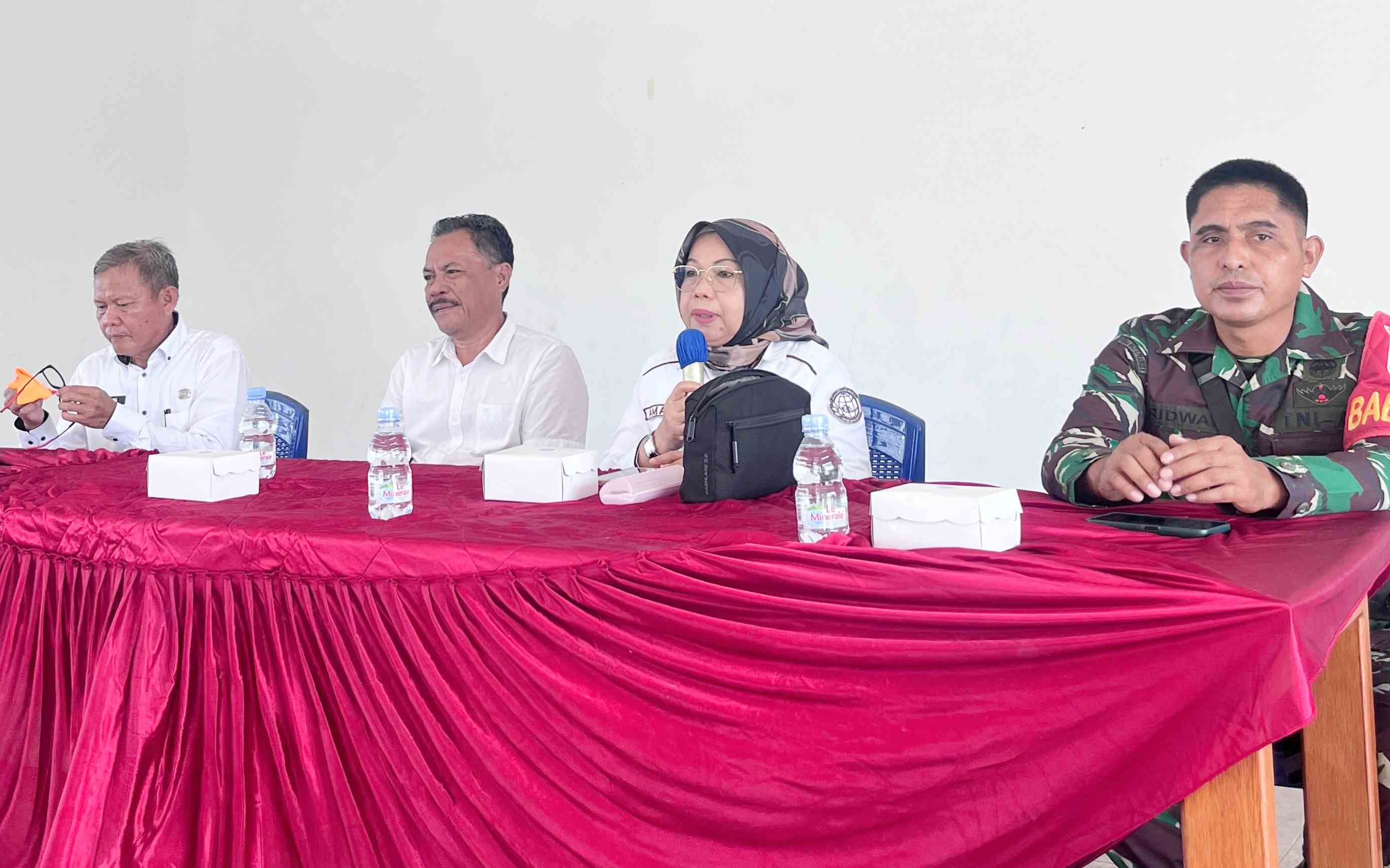 Kantah Poso Gelar Sosialisasi Peningkatan Kualitas Data Pertanahan di Gebangrejo