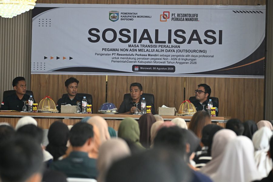 BKPSDM Morowali Sosialisasi Skema Alih Daya untuk 349 Tenaga Non-ASN