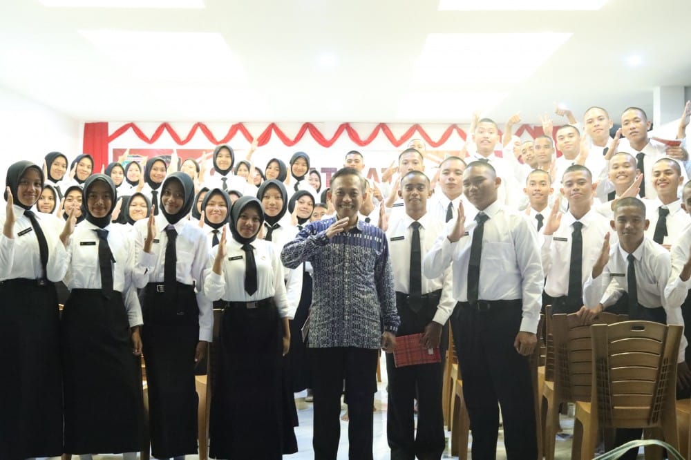 66 Calon Paskibraka Morowali Dibekali Wawasan Kebangsaan dan Sejarah Kepaskibrakaan