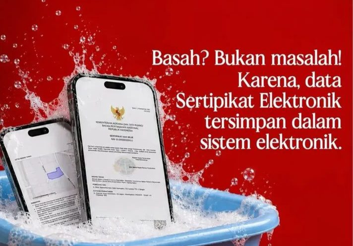 Kementerian ATR/BPN Imbau Masyarakat Lakukan Alih Media ke Sertipikat Elektronik