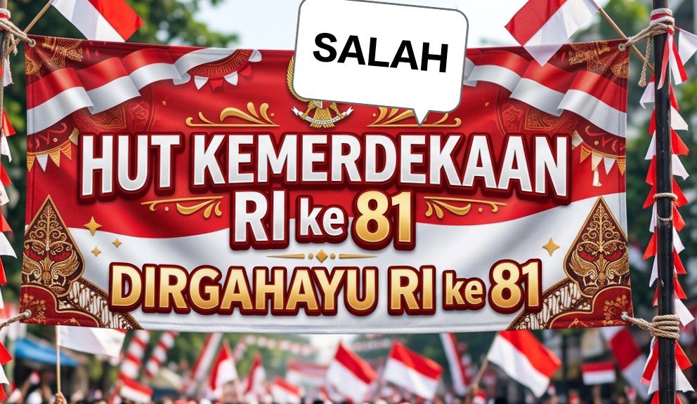 PENTING: Jangan Salah Ketik! Ini Aturan Penulisan “HUT Ke-81 RI” dan “Dirgahayu” yang Benar