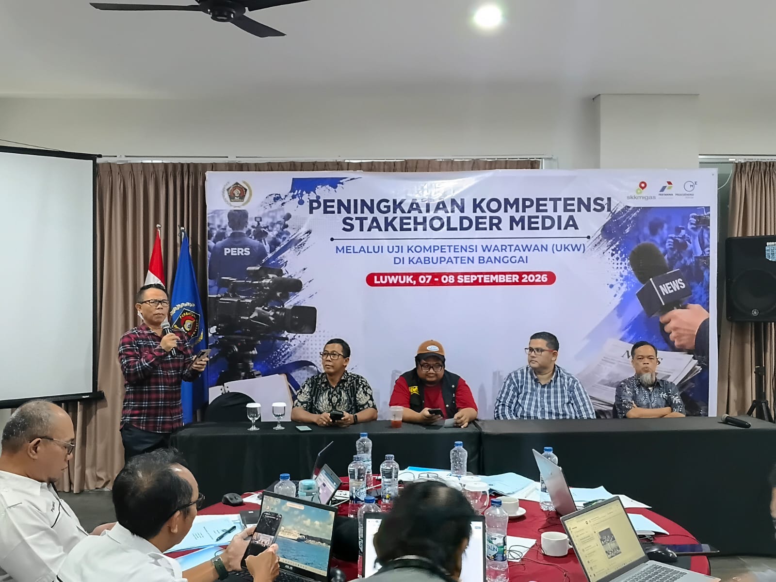18 Wartawan di Luwuk Dinyatakan Kompeten dalam UKW Banggai 2026