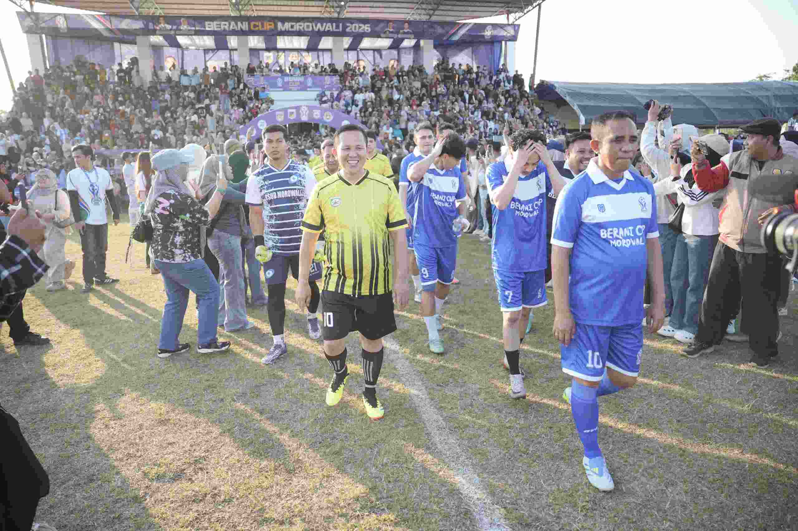 31 Tim Bertanding di BERANI CUP 2026 Morowali, Gubernur Anwar Hafid: Pemanasan Menuju Porprov Sulteng