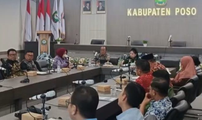 Dukung Pembangunan Berkelanjutan, Kantah Poso Hadiri Rapat Forum Penataan Ruang