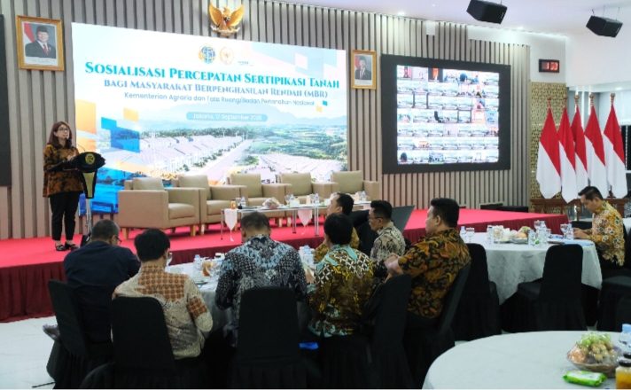 Kejar Target 3 Juta Bidang, Kementerian ATR/BPN Percepat Sertipikasi Tanah MBR