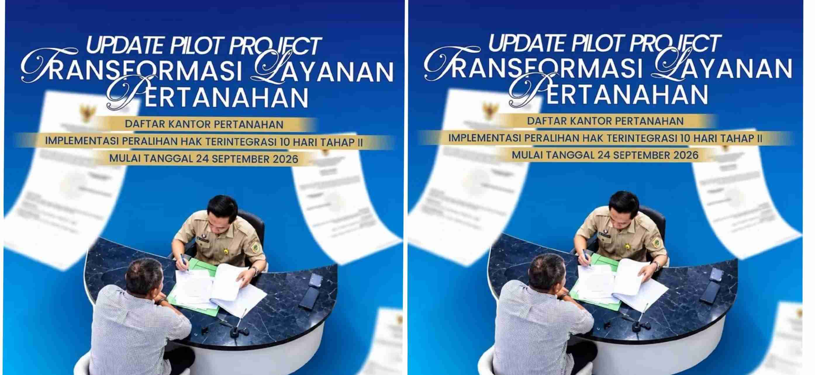 Kementerian ATR/BPN Perluas Layanan Perintis Tahap II Mulai 24 September 2026