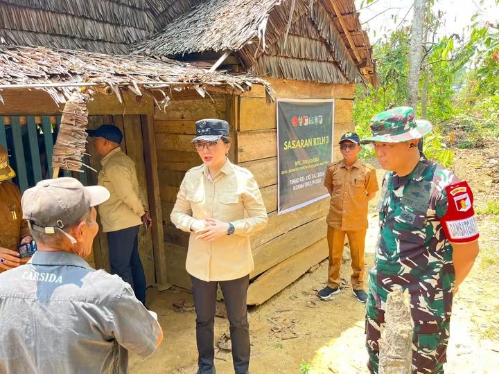 Program TMMD ke-130 di Poso Resmi Dibuka, Bupati Verna Tekankan Gotong Royong Desa