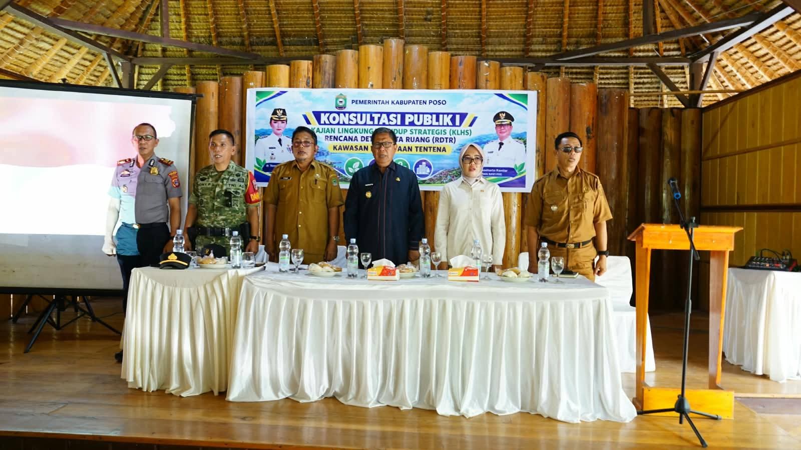 Wabup Soeharto Kandar Buka Konsultasi Publik KLHS-RDTR Tentena 2026–2046