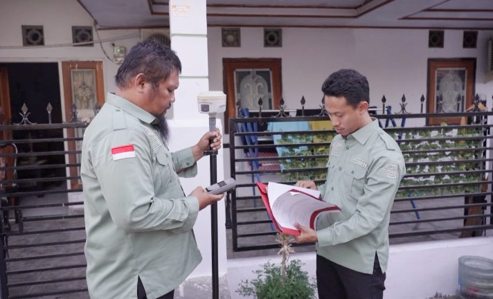 Hanya Menunggu 4 Hari, Layanan Pengukuran Pertanahan Lebih Terukur, Teratur, dan Pasti