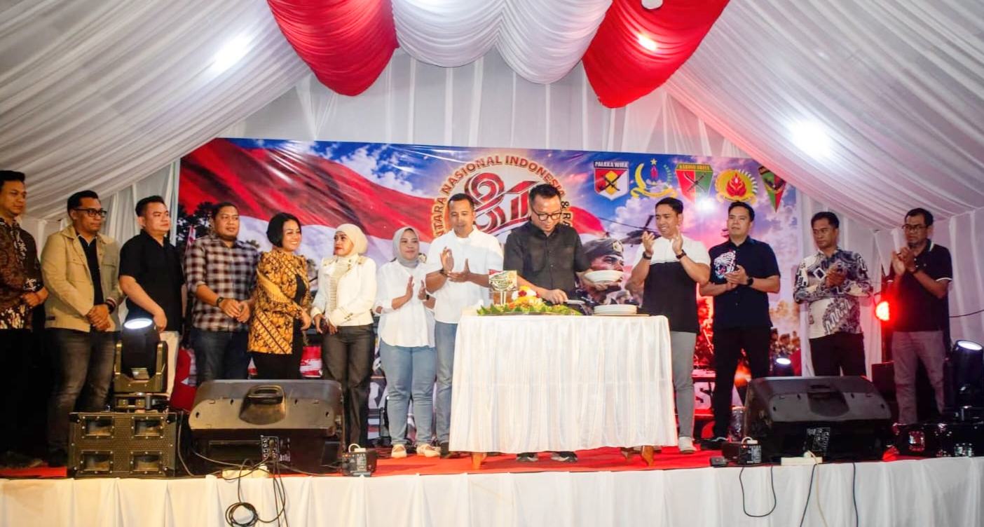 Bupati Delis Hadiri Pesta Rakyat HUT ke-81 TNI, Tegaskan Sinergi Pembangunan Morowali Utara