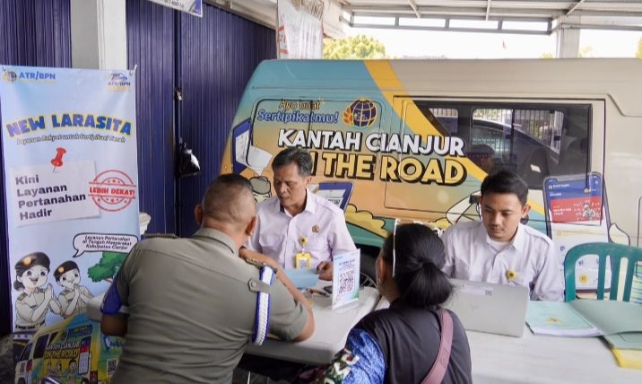 Program ATR/BPN Dekat Memudahkan Layanan Pertanahan Warga Cianjur